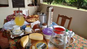 Café servido na Fazenda Capão Grande